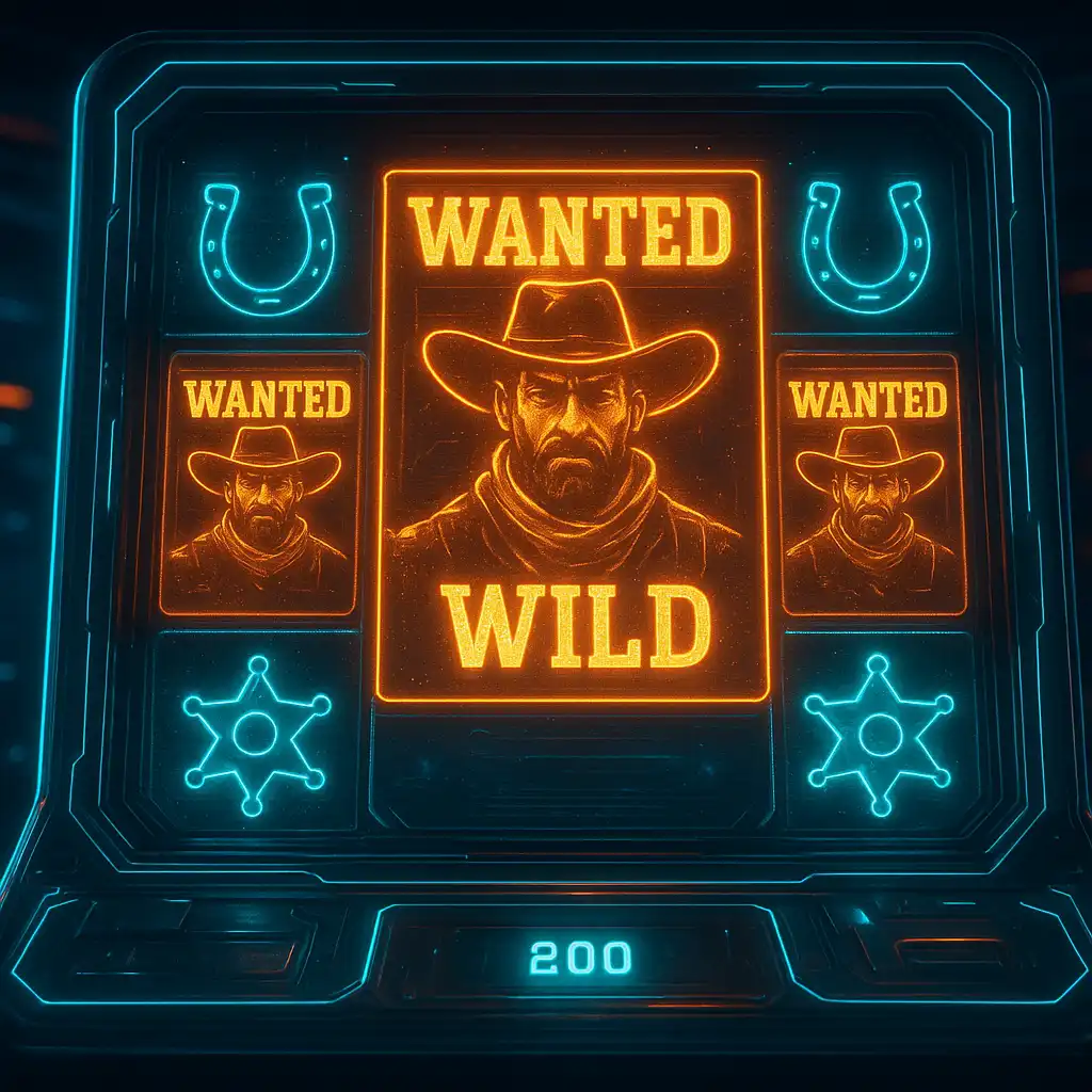 Wanted Dead or a Wild slot game screen