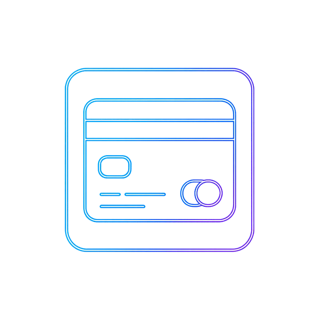 Visa and Mastercard icon